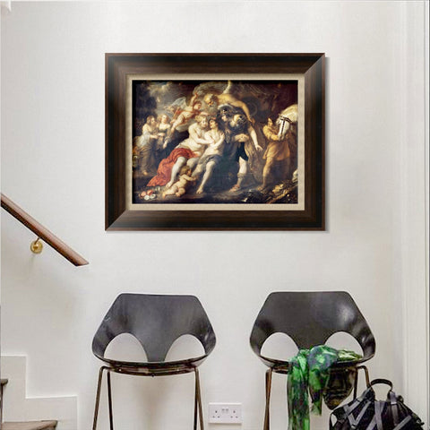 INVIN ART Framed Canvas Art Giclee Print Series#132 by Peter Paul Rubens Wall Art Living Room Home Office Decorations