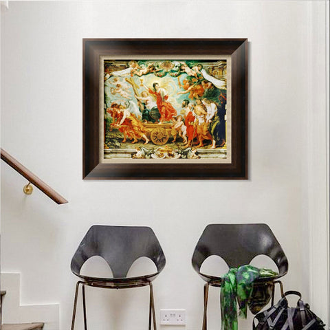 INVIN ART Framed Canvas Art Giclee Print Series#133 by Peter Paul Rubens Wall Art Living Room Home Office Decorations