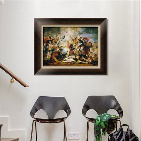 INVIN ART Framed Canvas Art Giclee Print Series#135 by Peter Paul Rubens Wall Art Living Room Home Office Decorations