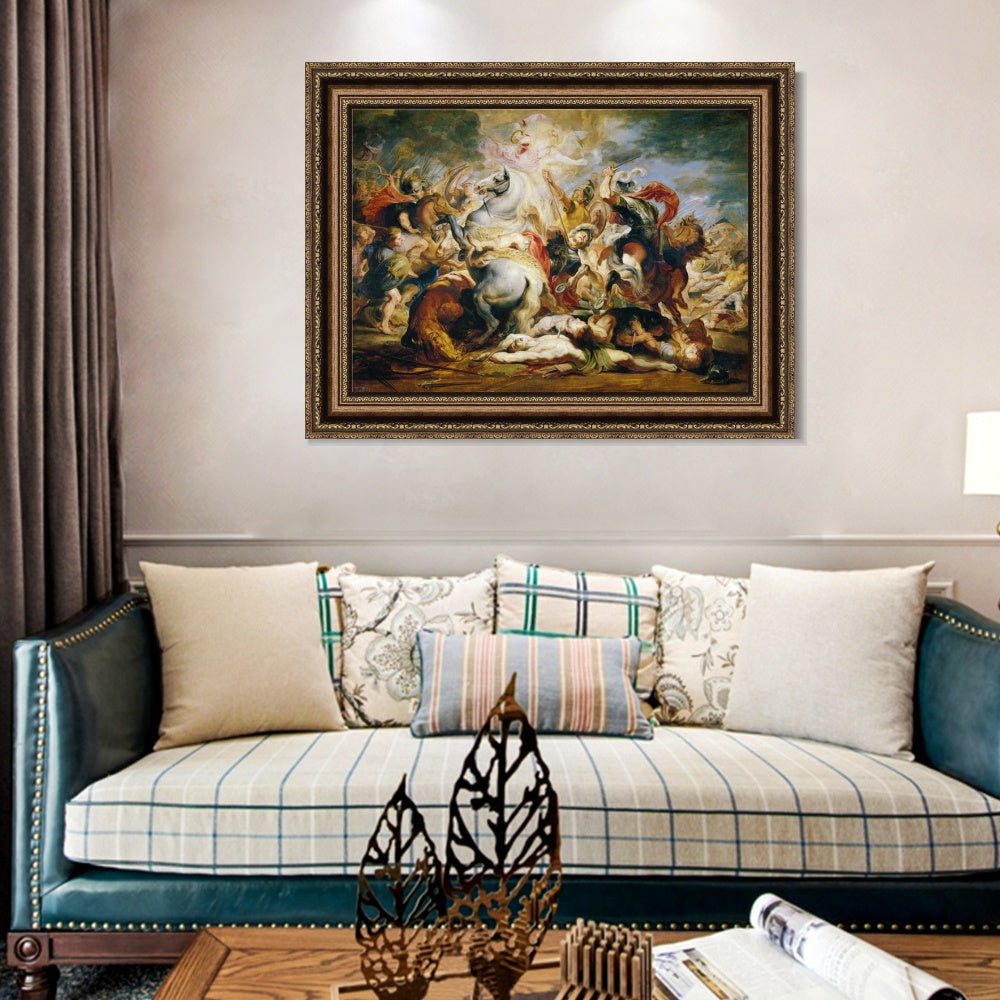INVIN ART Framed Canvas Art Giclee Print Series#135 by Peter Paul Rubens Wall Art