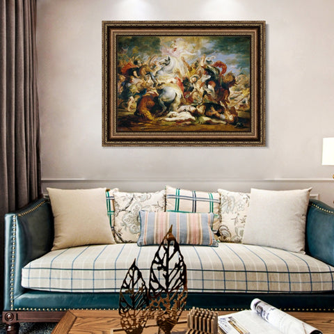 INVIN ART Framed Canvas Art Giclee Print Series#135 by Peter Paul Rubens Wall Art Living Room Home Office Decorations