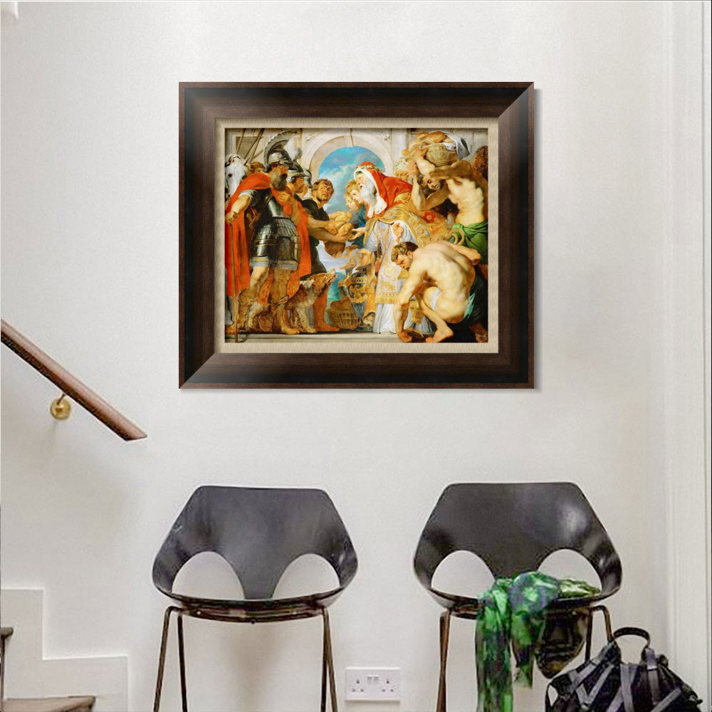 INVIN ART Framed Canvas Art Giclee Print Series#136 by Peter Paul Rubens Wall Art