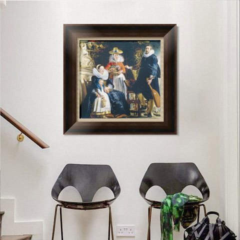 INVIN ART Framed Canvas Art Giclee Print Series#142 by Peter Paul Rubens Wall Art Living Room Home Office Decorations