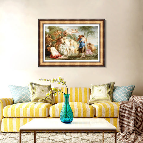 INVIN ART Framed Canvas Art Giclee Print Series#143 by Peter Paul Rubens Wall Art Living Room Home Office Decorations