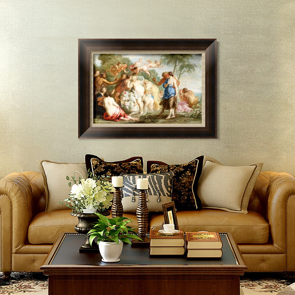INVIN ART Framed Canvas Art Giclee Print Series#143 by Peter Paul Rubens Wall Art