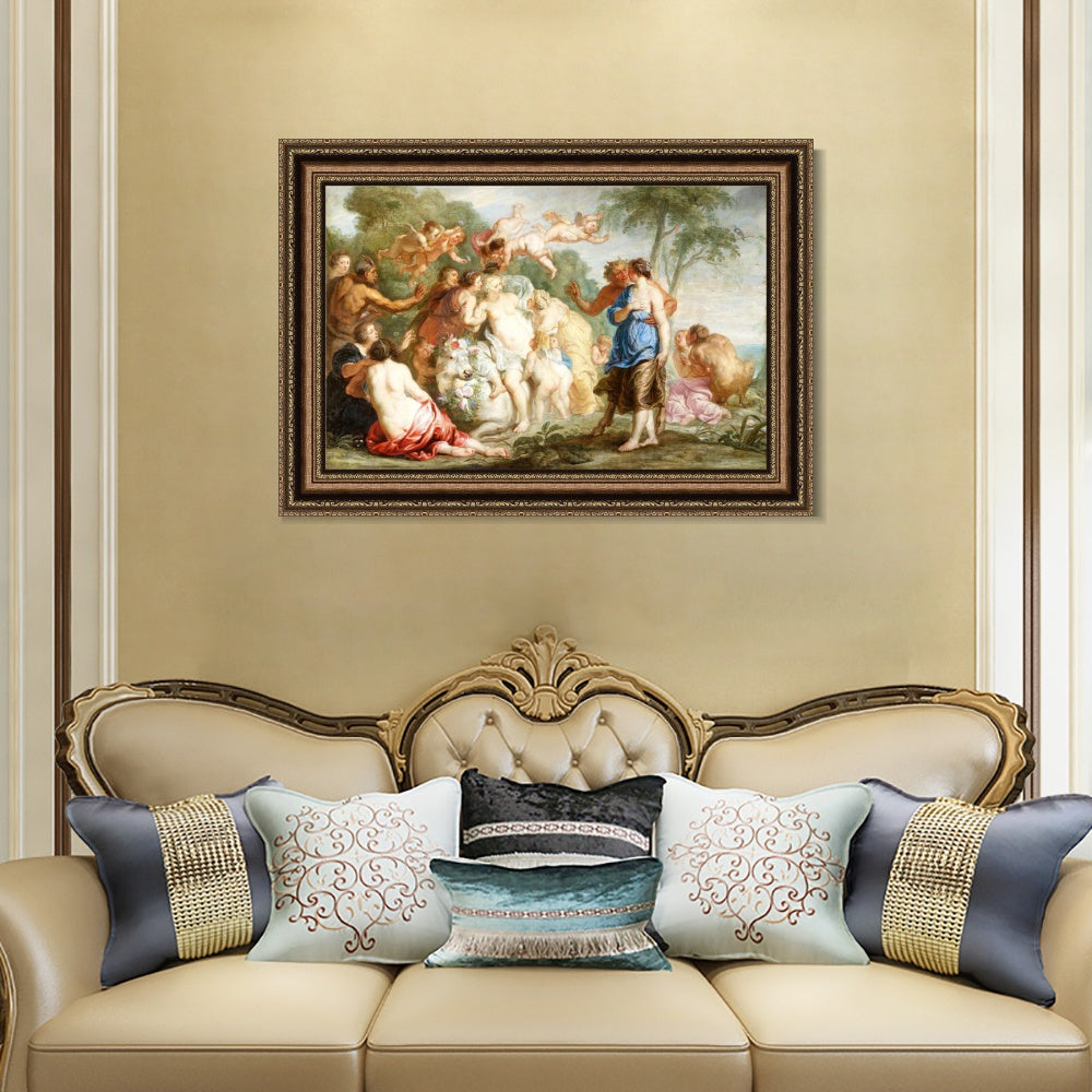 INVIN ART Framed Canvas Art Giclee Print Series#143 by Peter Paul Rubens Wall Art
