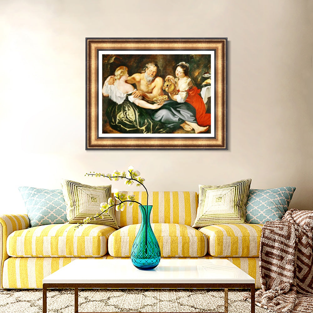 INVIN ART Framed Canvas Art Giclee Print Series#145 by Peter Paul Rubens Wall Art