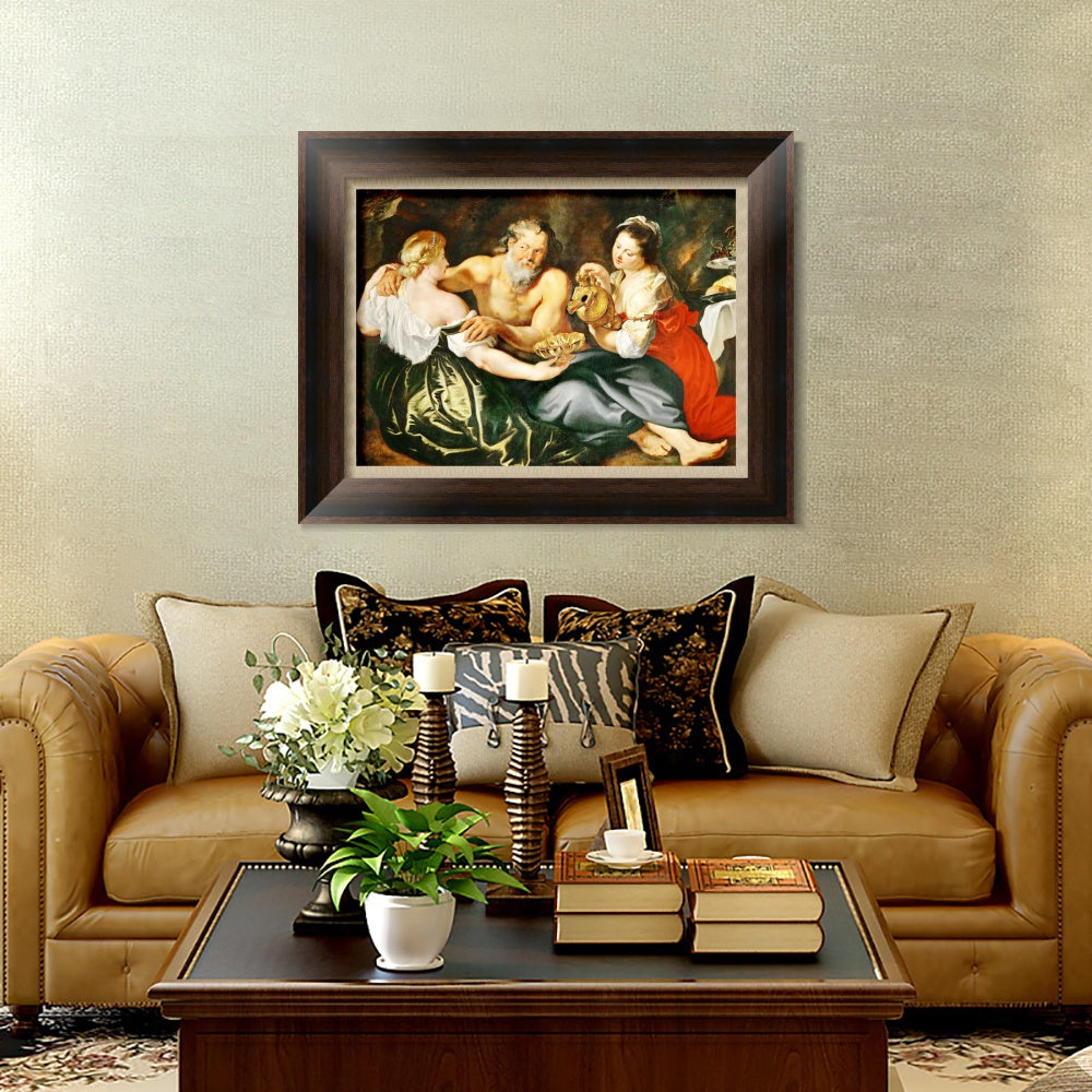 INVIN ART Framed Canvas Art Giclee Print Series#145 by Peter Paul Rubens Wall Art