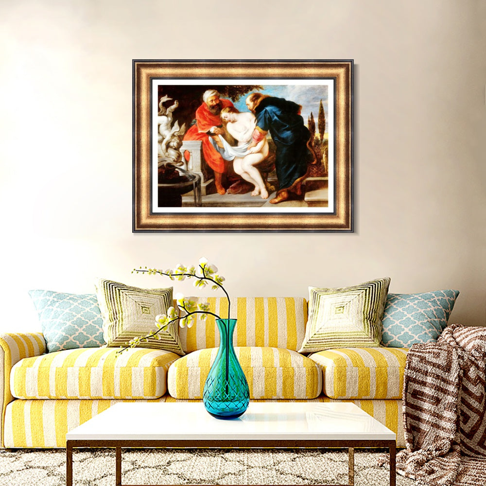 INVIN ART Framed Canvas Art Giclee Print Series#146 by Peter Paul Rubens Wall Art
