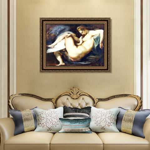 INVIN ART Framed Canvas Art Giclee Print Series#147 by Peter Paul Rubens Wall Art Living Room Home Office Decorations