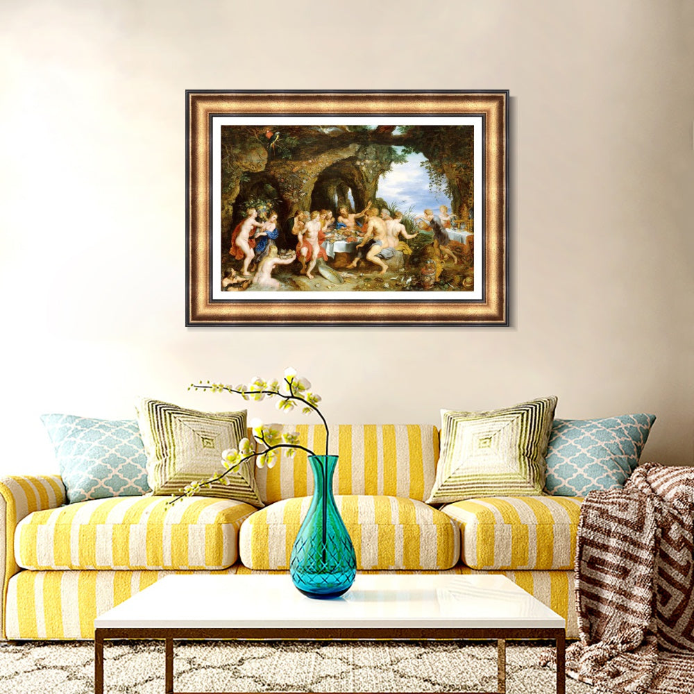 INVIN ART Framed Canvas Art Giclee Print Series#148 by Peter Paul Rubens Wall Art