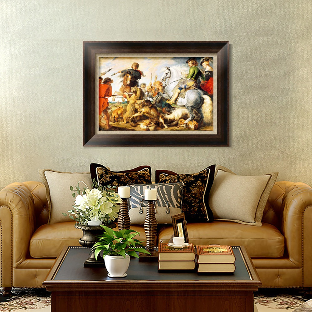 INVIN ART Framed Canvas Art Giclee Print Series#150 by Peter Paul Rubens Wall Art