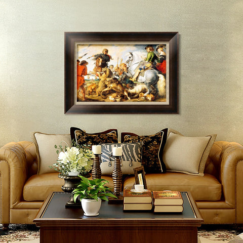 INVIN ART Framed Canvas Art Giclee Print Series#150 by Peter Paul Rubens Wall Art Living Room Home Office Decorations
