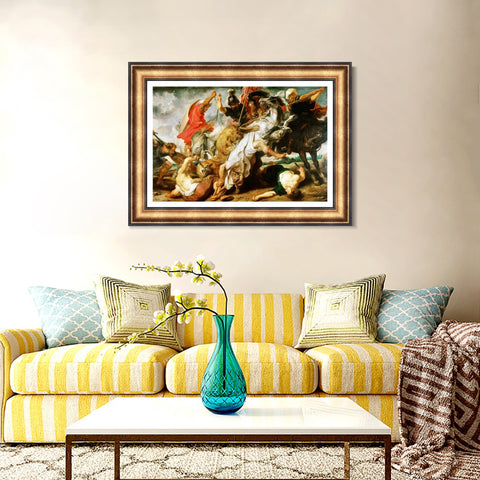 INVIN ART Framed Canvas Art Giclee Print Series#153 by Peter Paul Rubens Wall Art Living Room Home Office Decorations