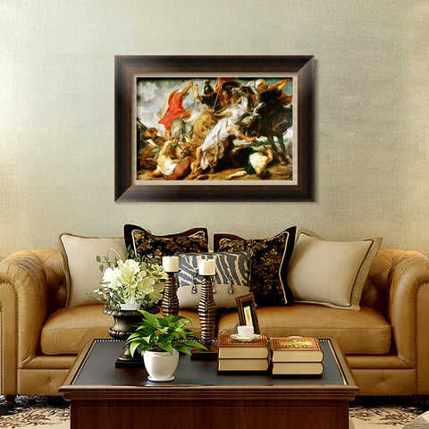 INVIN ART Framed Canvas Art Giclee Print Series#153 by Peter Paul Rubens Wall Art Living Room Home Office Decorations