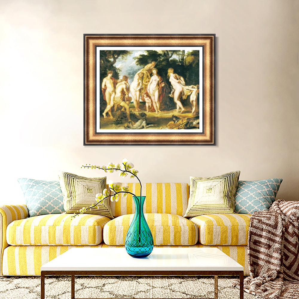 INVIN ART Framed Canvas Art Giclee Print Series#156 by Peter Paul Rubens Wall Art Living Room Home Office Decorations