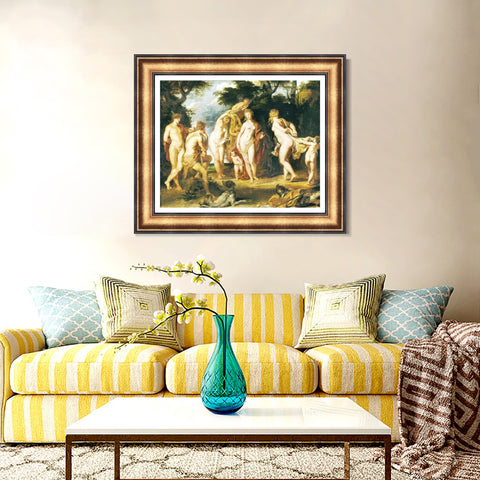INVIN ART Framed Canvas Art Giclee Print Series#156 by Peter Paul Rubens Wall Art Living Room Home Office Decorations