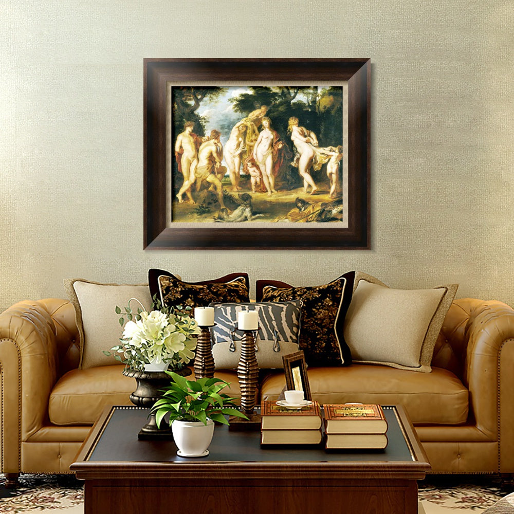 INVIN ART Framed Canvas Art Giclee Print Series#156 by Peter Paul Rubens Wall Art Living Room Home Office Decorations