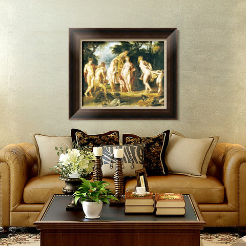 INVIN ART Framed Canvas Art Giclee Print Series#156 by Peter Paul Rubens Wall Art Living Room Home Office Decorations
