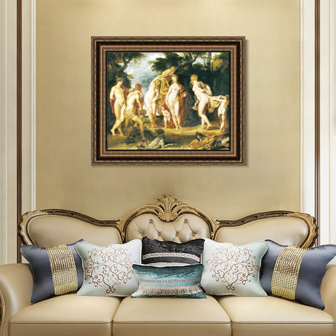 INVIN ART Framed Canvas Art Giclee Print Series#156 by Peter Paul Rubens Wall Art Living Room Home Office Decorations