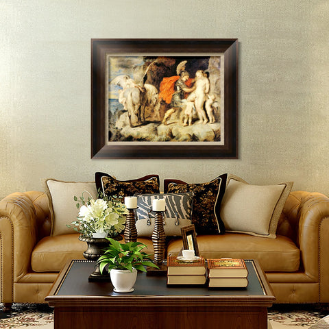 INVIN ART Framed Canvas Art Giclee Print Series#157 by Peter Paul Rubens Wall Art Living Room Home Office Decorations