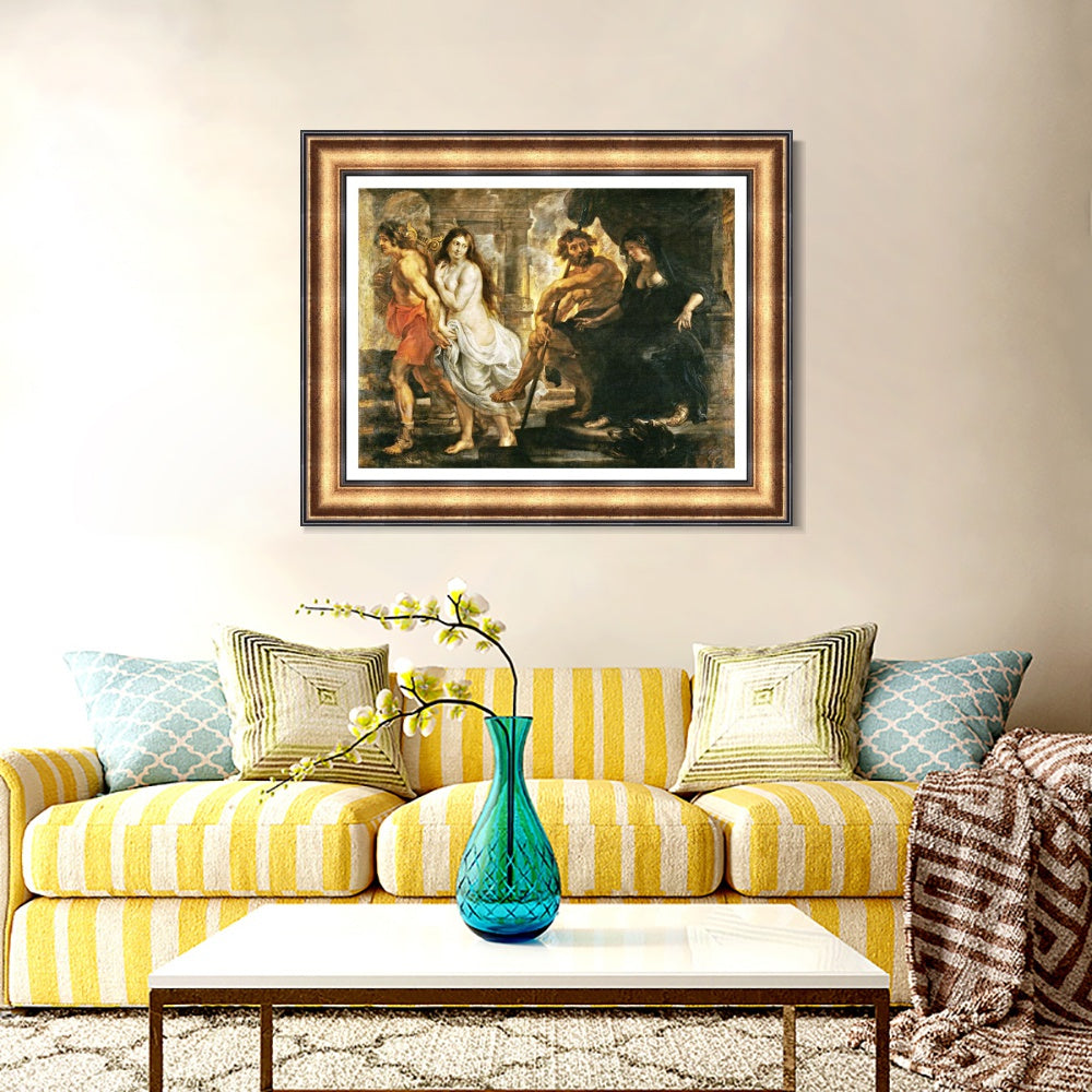 INVIN ART Framed Canvas Art Giclee Print Series#158 by Peter Paul Rubens Wall Art