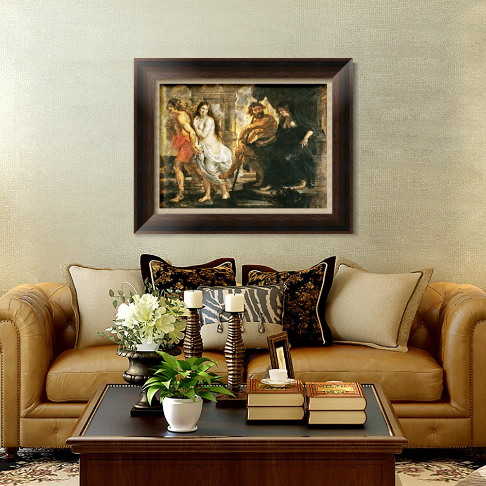 INVIN ART Framed Canvas Art Giclee Print Series#158 by Peter Paul Rubens Wall Art
