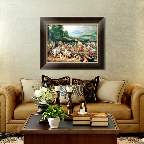 INVIN ART Framed Canvas Art Giclee Print Series#160 by Peter Paul Rubens Wall Art Living Room Home Office Decorations