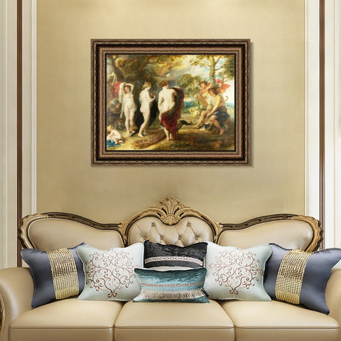 INVIN ART Framed Canvas Art Giclee Print Series#161 by Peter Paul Rubens Wall Art Living Room Home Office Decorations