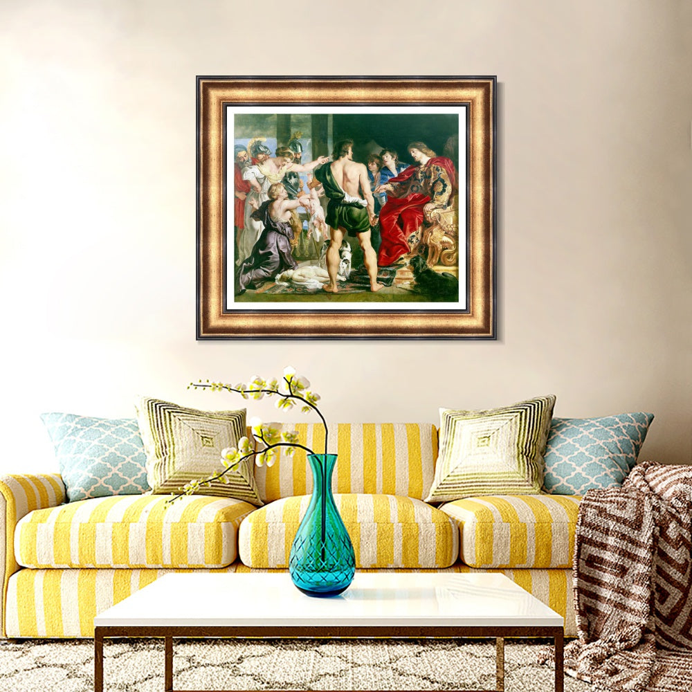 INVIN ART Framed Canvas Art Giclee Print Series#163 by Peter Paul Rubens Wall Art