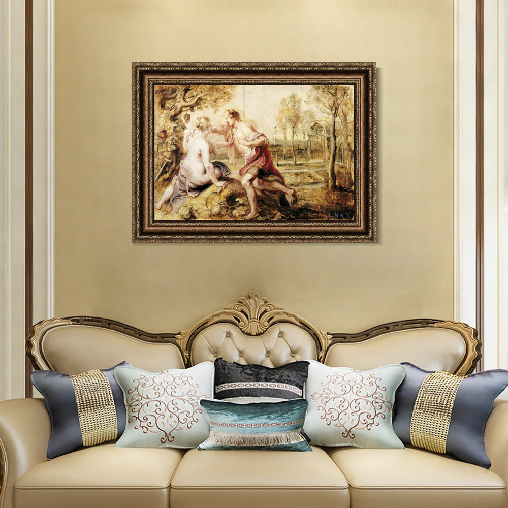 INVIN ART Framed Canvas Art Giclee Print Series#165 by Peter Paul Rubens Wall Art