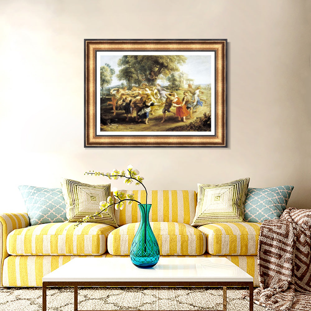 INVIN ART Framed Canvas Art Giclee Print Series#170 by Peter Paul Rubens Wall Art