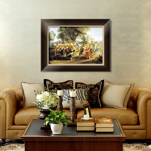 INVIN ART Framed Canvas Art Giclee Print Series#170 by Peter Paul Rubens Wall Art Living Room Home Office Decorations