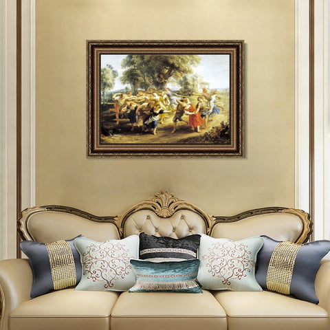 INVIN ART Framed Canvas Art Giclee Print Series#170 by Peter Paul Rubens Wall Art Living Room Home Office Decorations