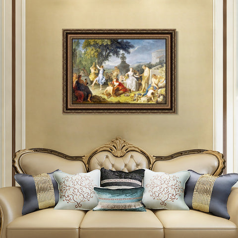 INVIN ART Framed Canvas Art Giclee Print Series#171 by Peter Paul Rubens Wall Art Living Room Home Office Decorations