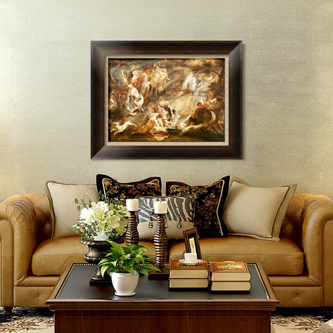 INVIN ART Framed Canvas Art Giclee Print Series#172 by Peter Paul Rubens Wall Art Living Room Home Office Decorations
