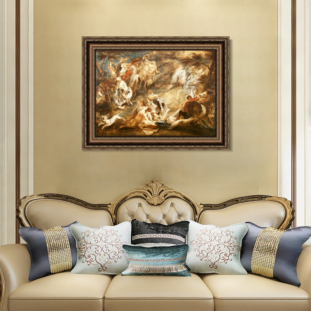 INVIN ART Framed Canvas Art Giclee Print Series#172 by Peter Paul Rubens Wall Art