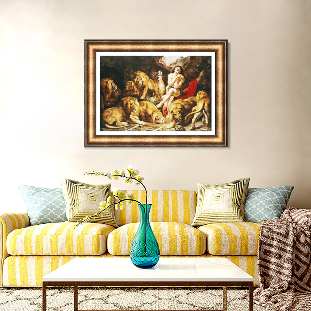 INVIN ART Framed Canvas Art Giclee Print Series#177 by Peter Paul Rubens Wall Art