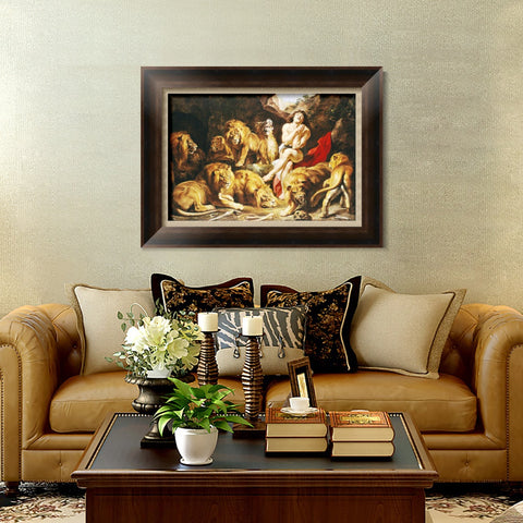 INVIN ART Framed Canvas Art Giclee Print Series#177 by Peter Paul Rubens Wall Art Living Room Home Office Decorations