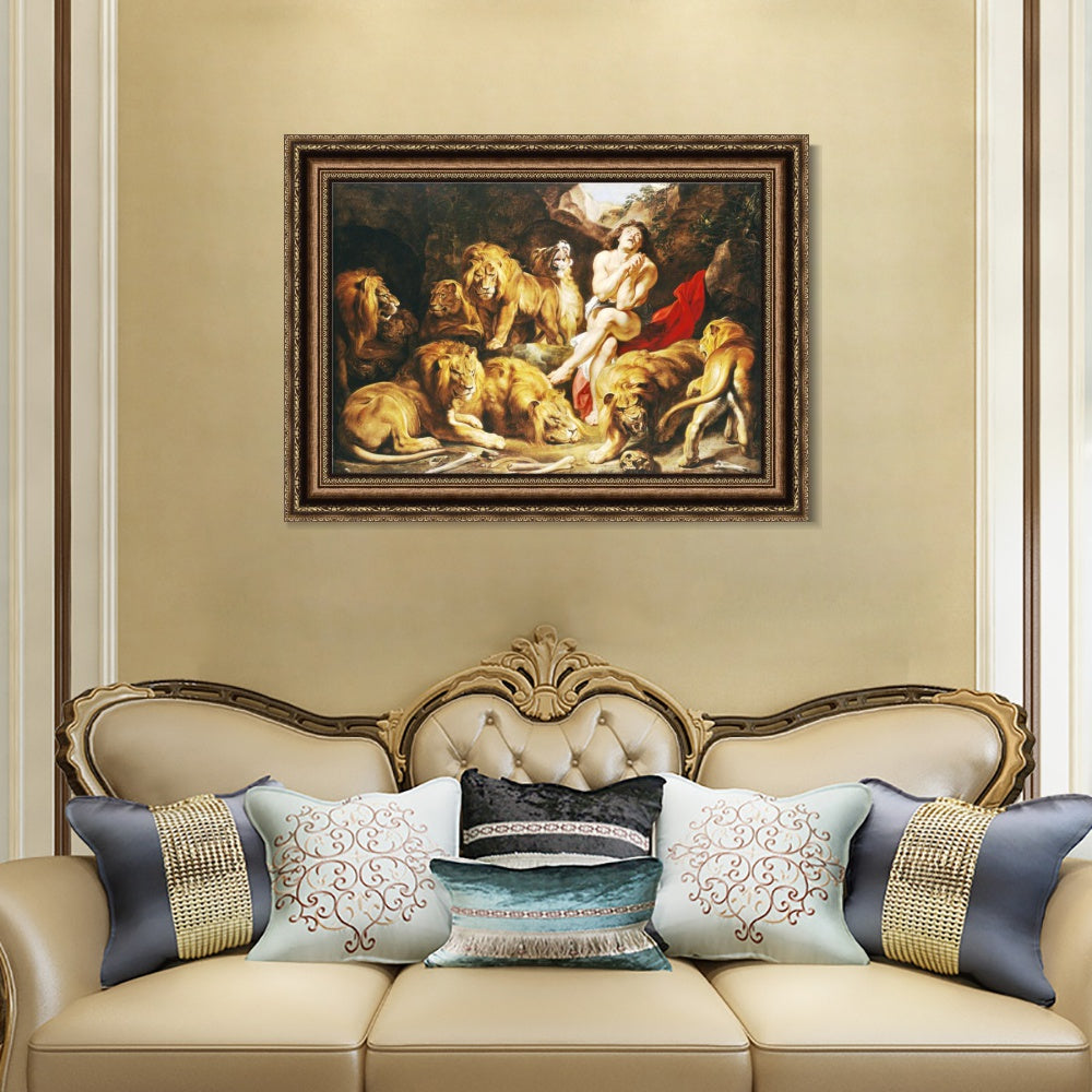 INVIN ART Framed Canvas Art Giclee Print Series#177 by Peter Paul Rubens Wall Art