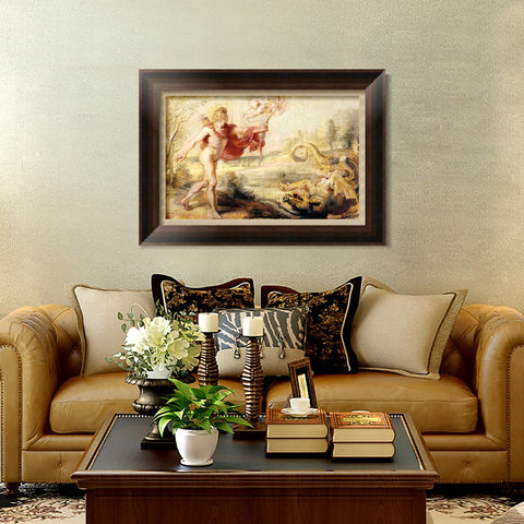 INVIN ART Framed Canvas Art Giclee Print Series#179 by Peter Paul Rubens Wall Art Living Room Home Office Decorations