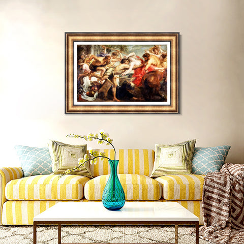 INVIN ART Framed Canvas Art Giclee Print Series#180 by Peter Paul Rubens Wall Art Living Room Home Office Decorations