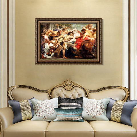 INVIN ART Framed Canvas Art Giclee Print Series#180 by Peter Paul Rubens Wall Art Living Room Home Office Decorations