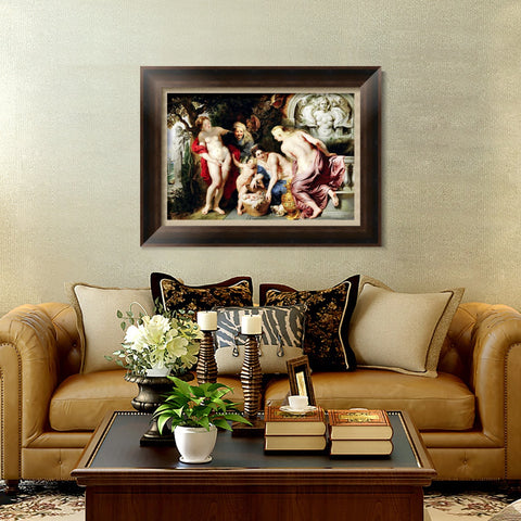 INVIN ART Framed Canvas Art Giclee Print Series#184 by Peter Paul Rubens Wall Art Living Room Home Office Decorations