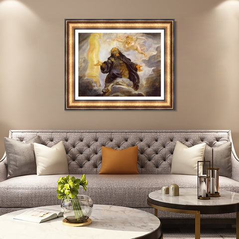 INVIN ART Framed Canvas Art Giclee Print Series#188 by Peter Paul Rubens Wall Art Living Room Home Office Decorations