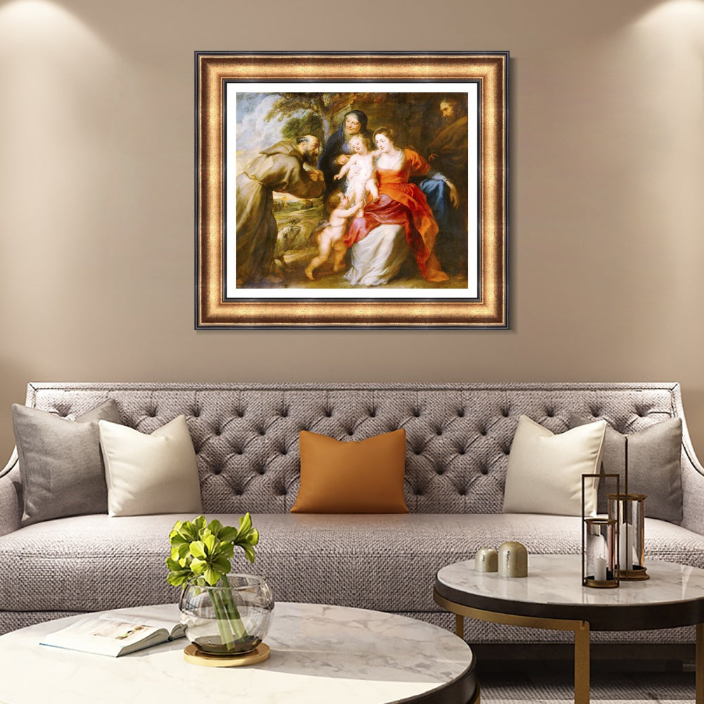 INVIN ART Framed Canvas Art Giclee Print Series#190 by Peter Paul Rubens Wall Art