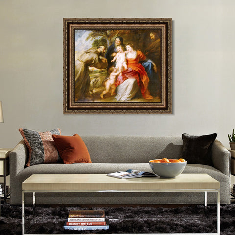 INVIN ART Framed Canvas Art Giclee Print Series#190 by Peter Paul Rubens Wall Art Living Room Home Office Decorations