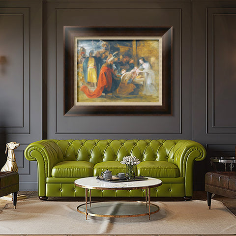 INVIN ART Framed Canvas Art Giclee Print Series#191 by Peter Paul Rubens Wall Art Living Room Home Office Decorations