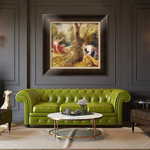 INVIN ART Framed Canvas Art Giclee Print Series#194 by Peter Paul Rubens Wall Art Living Room Home Office Decorations
