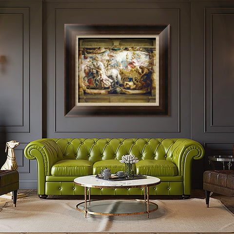 INVIN ART Framed Canvas Art Giclee Print Series#195 by Peter Paul Rubens Wall Art Living Room Home Office Decorations